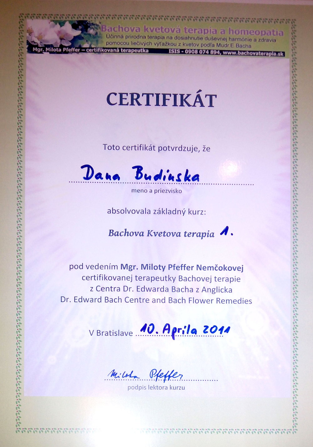 Bachova kvetová terapia