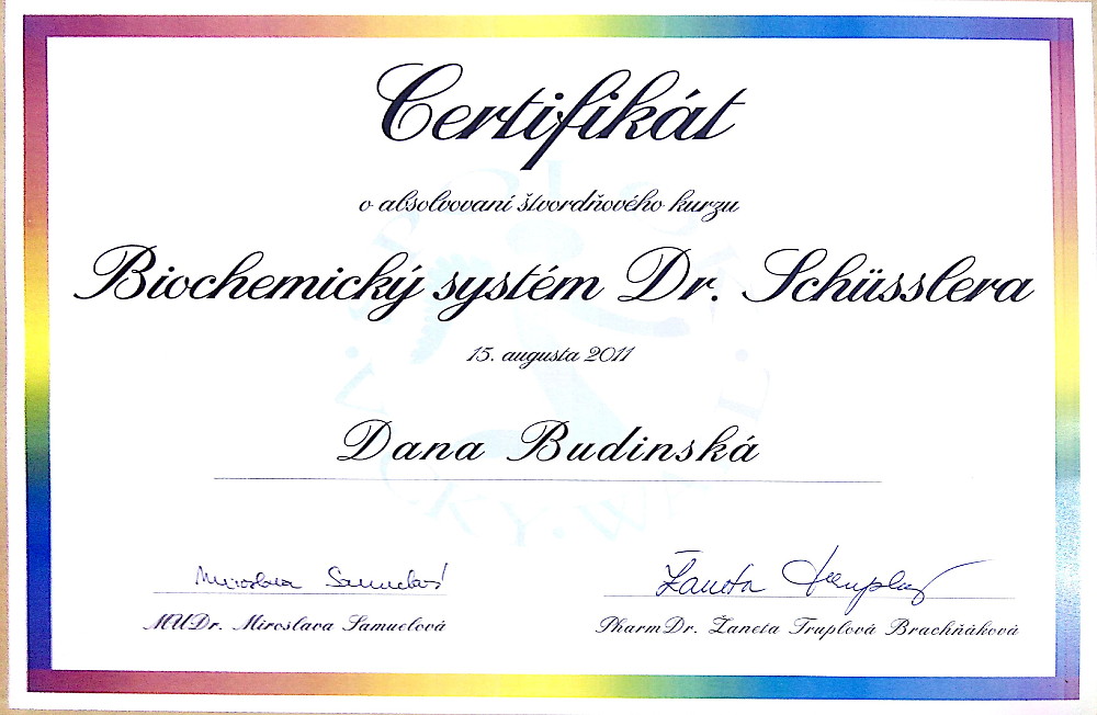 Schusslerove biominerály