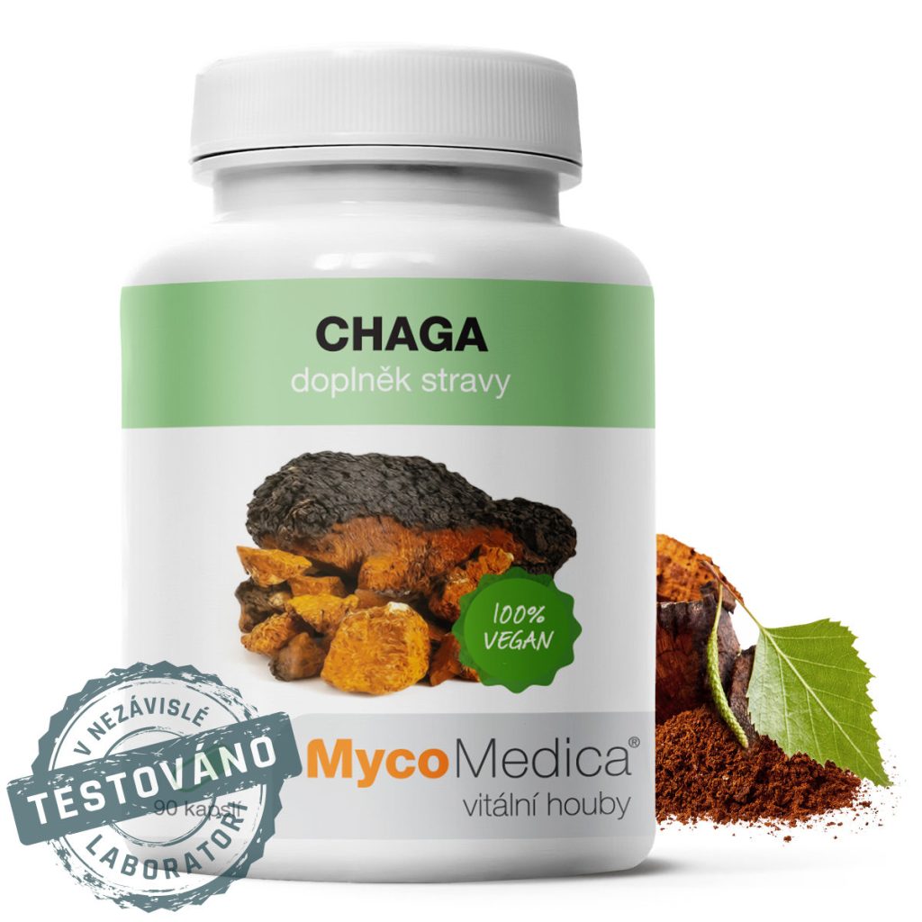 Chaga doplnok stravy 90 kaps.